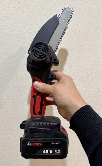 Акумуляторна Пила BOSCH 48V 6.0Ah | Потужна | Легка | 2 Акумулятори