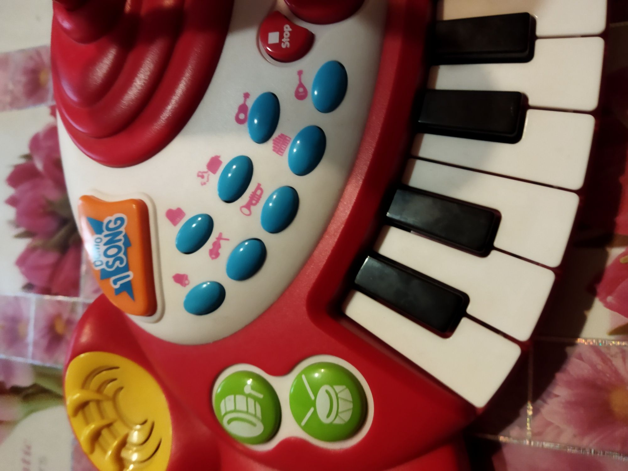 Pianinko z mikrofonem Smily Play