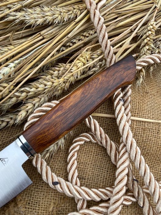 Кований преміум кухонний ніж ручної роботи сталь N690 62-63hrc + кріо