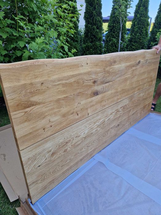 Stół drewno i stal 200×95