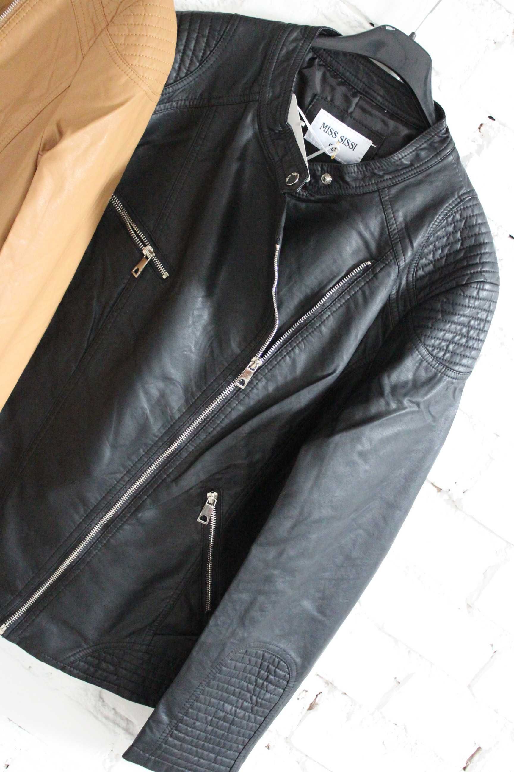 Świetna BIKER ramoneska r.48/50,50/52, 52/54 MOTO dwa kolory