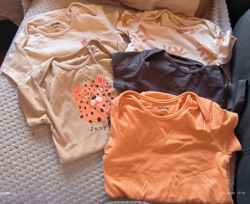 Body rozmiar 86 krótki rękaw