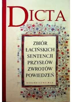 Dicta. Zbiór łacińskich sentencji, przysłów, zwrotów, powiedzeń, 2004