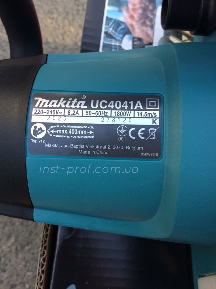 Электропила цепная Makita UC4041A електропила оригинал пила 40см шина