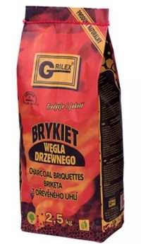 Brykiet drzewny Grilex 240szt x 2.5kg