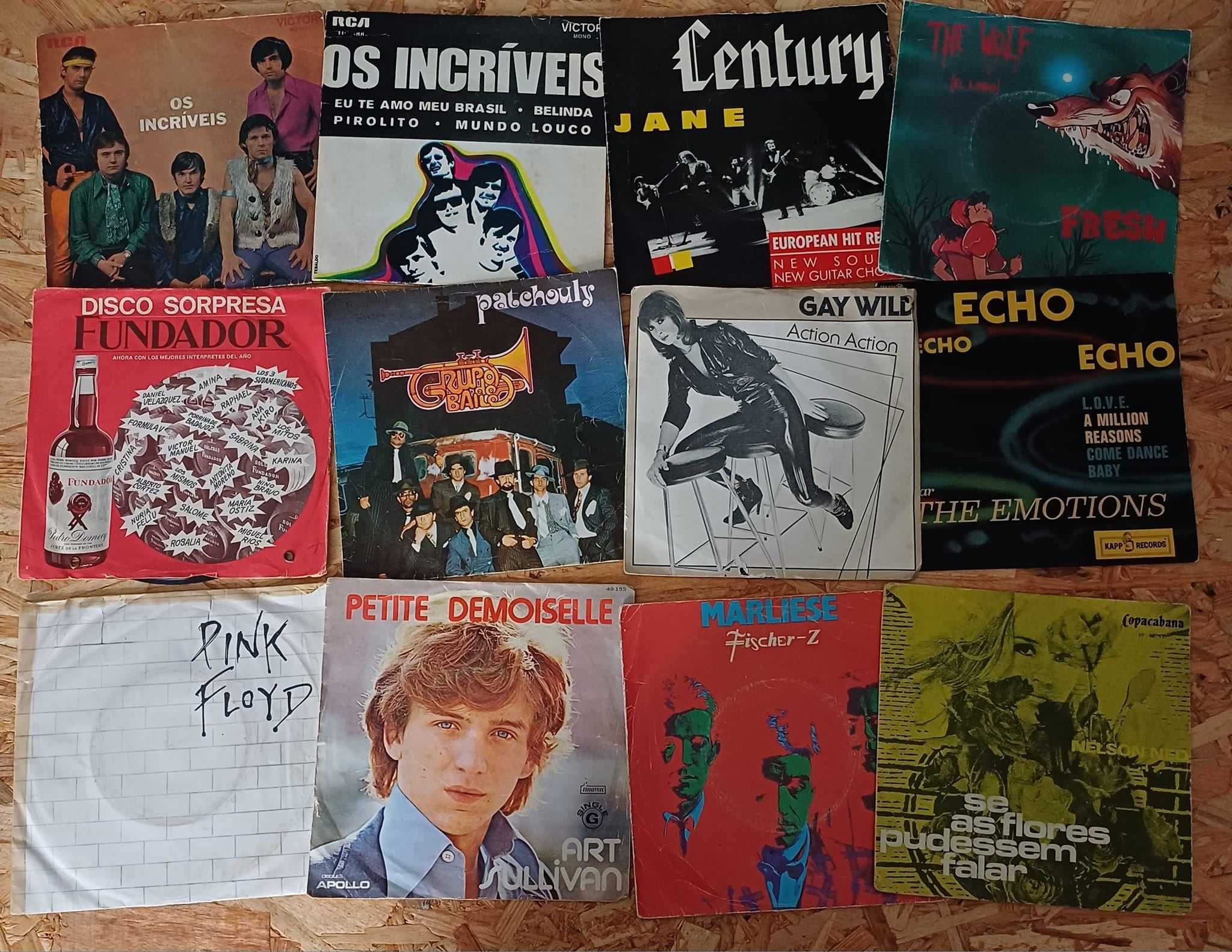 Lote de 12 Vinil