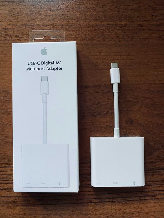 Oryginalna wieloportowa przejściówka z USB-C na cyfr. AV (HDMI) Apple