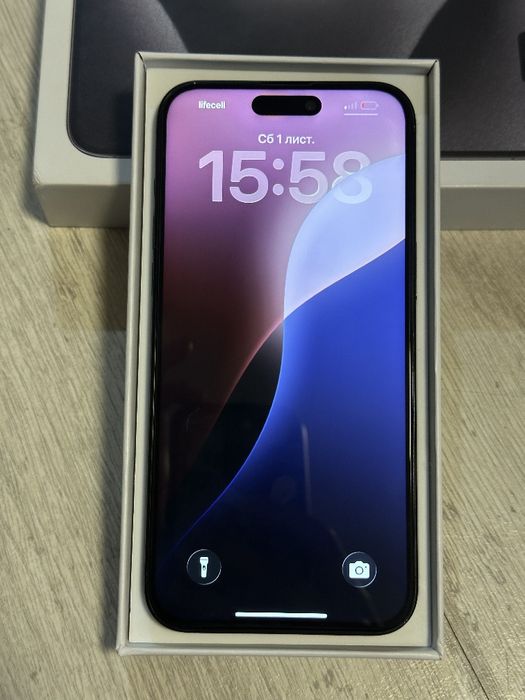 iPhone 15 Pro Max Black Titanium 256 gb