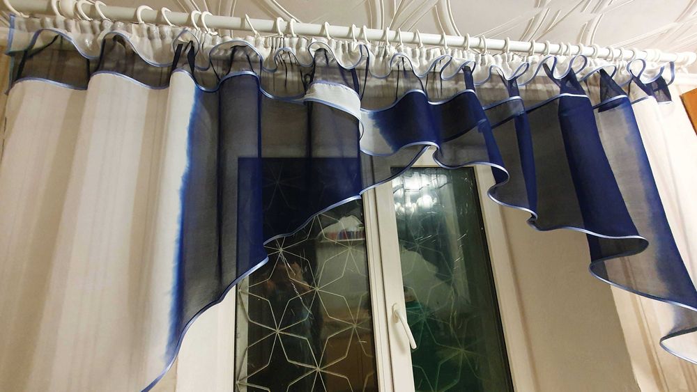 Тюль на кухню занавеска ламбрекен штора гардина в детскую