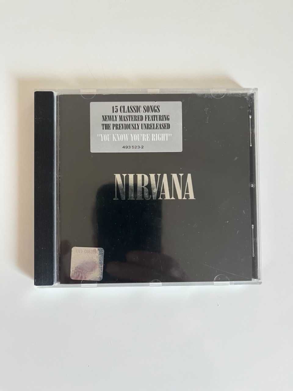 Nirvana - czarna plyta CD