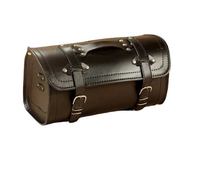 Kufer motocyklowy skórzany K04A 55cm chopper