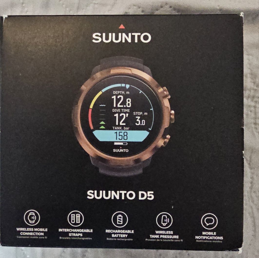 Komputer nurkowy Suunto D5 nowy