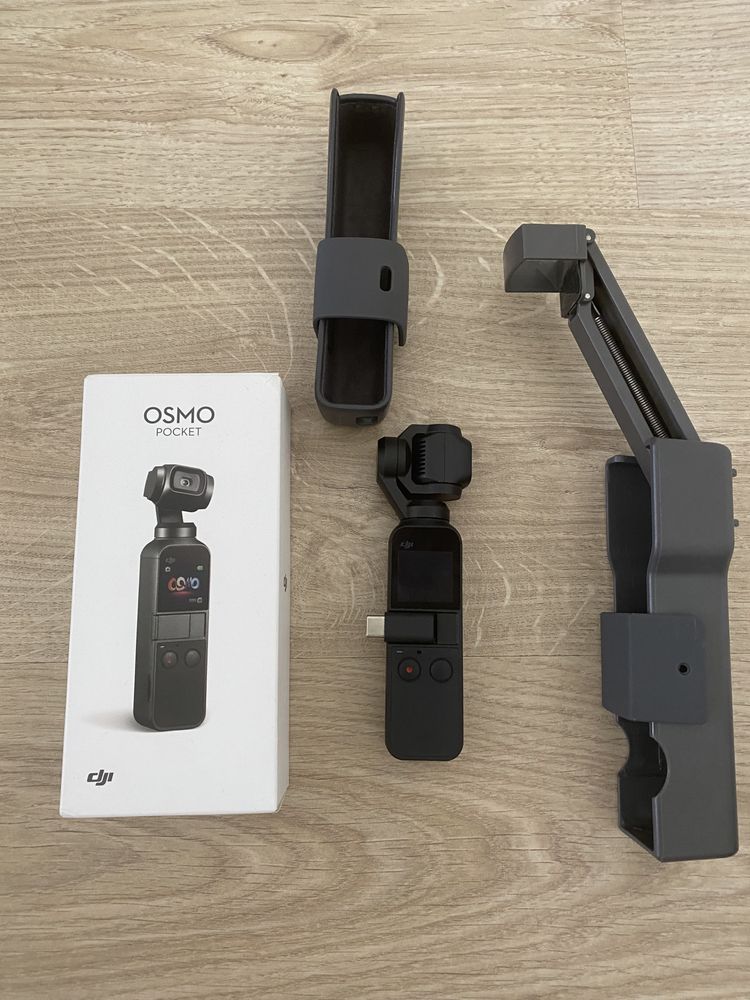 DJI Osmo Pocket 1 4k como novo - com Z-axis