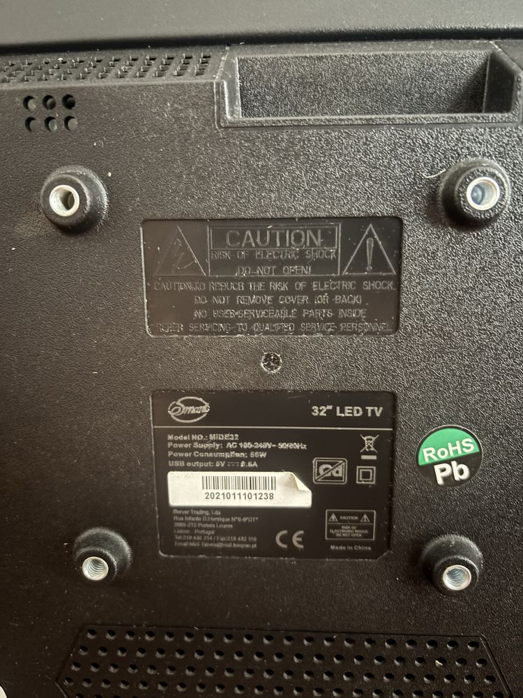 Tv e acessorio de fixação na parede - Novo