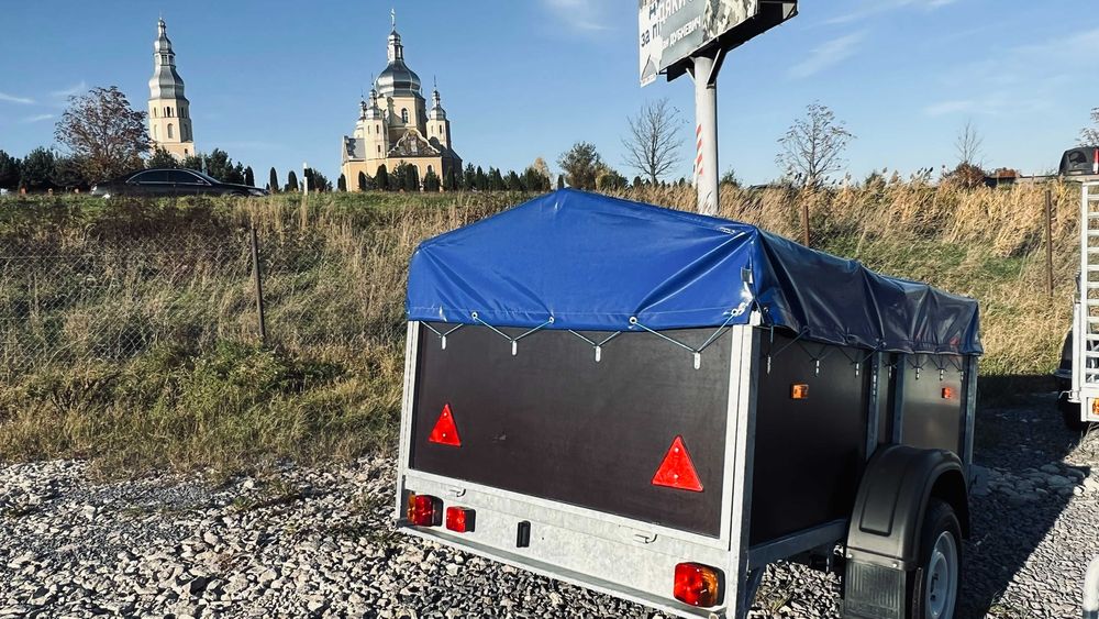 Прицеп до легкового авто оцинкований 2,15 х 1,26 м, борт 60см