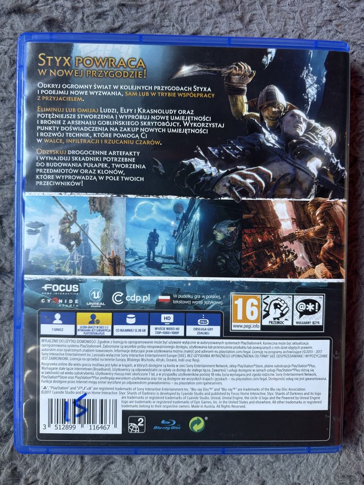 Styx Shards of Darkness PS4