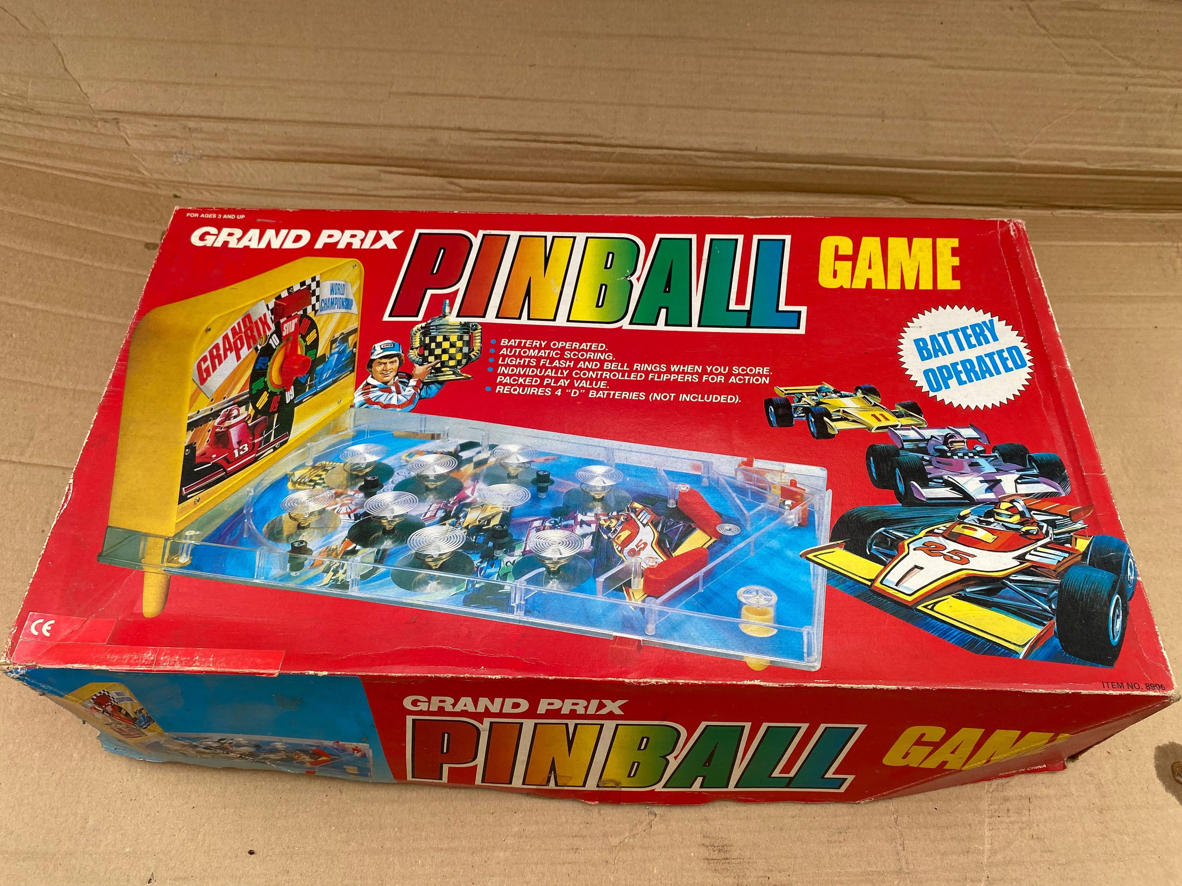 Pinball grand prix com caixa