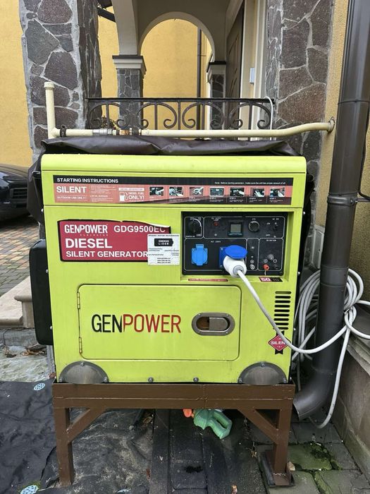 Дизельный генератор Genpower GDG 9500 EC