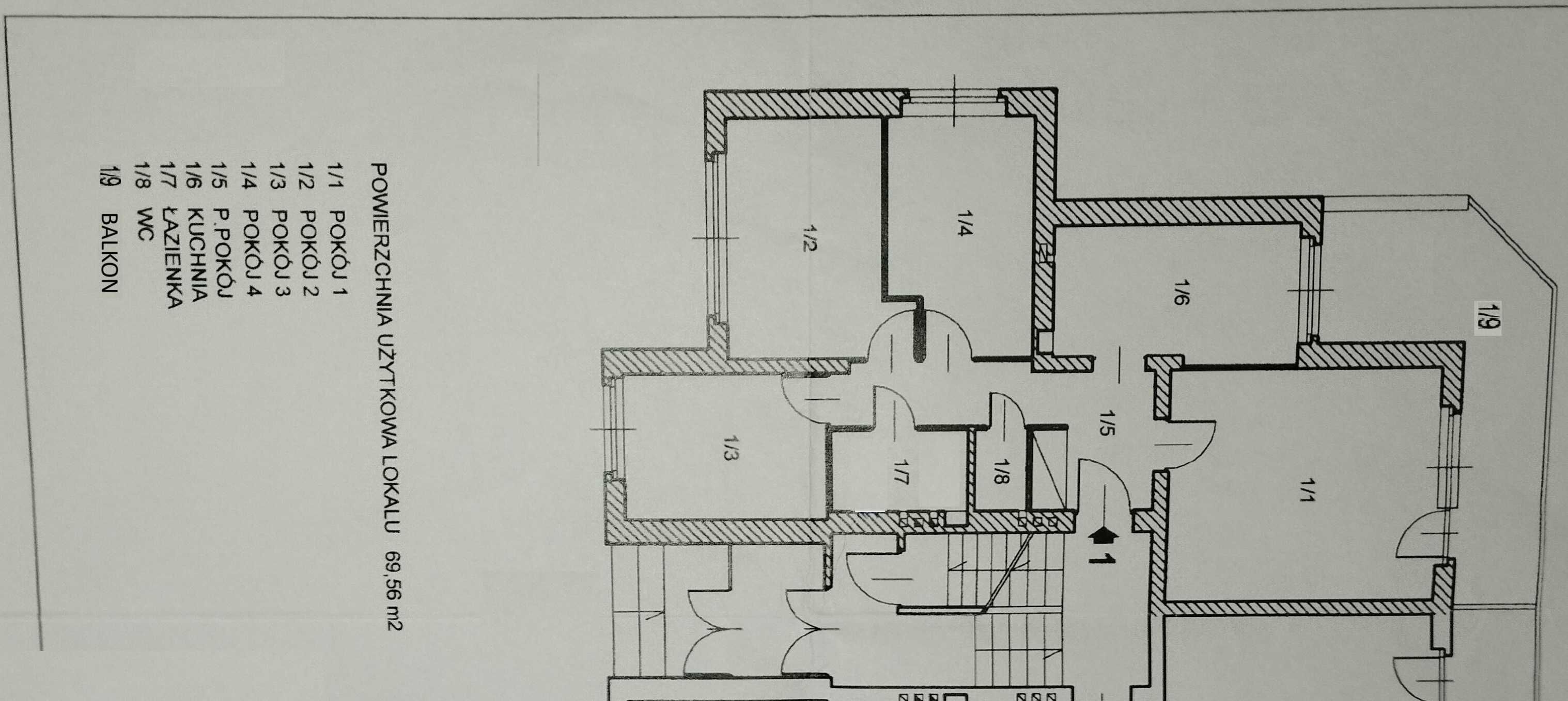 M5 Poręba, 70m2 z dużym tarasem balkonowym