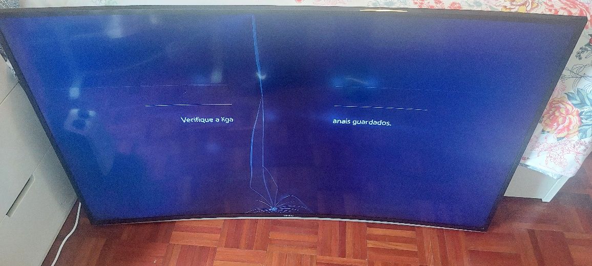 Peças Tv Smart samsung 55Polegadas Ecra partido faço entrega domicílio