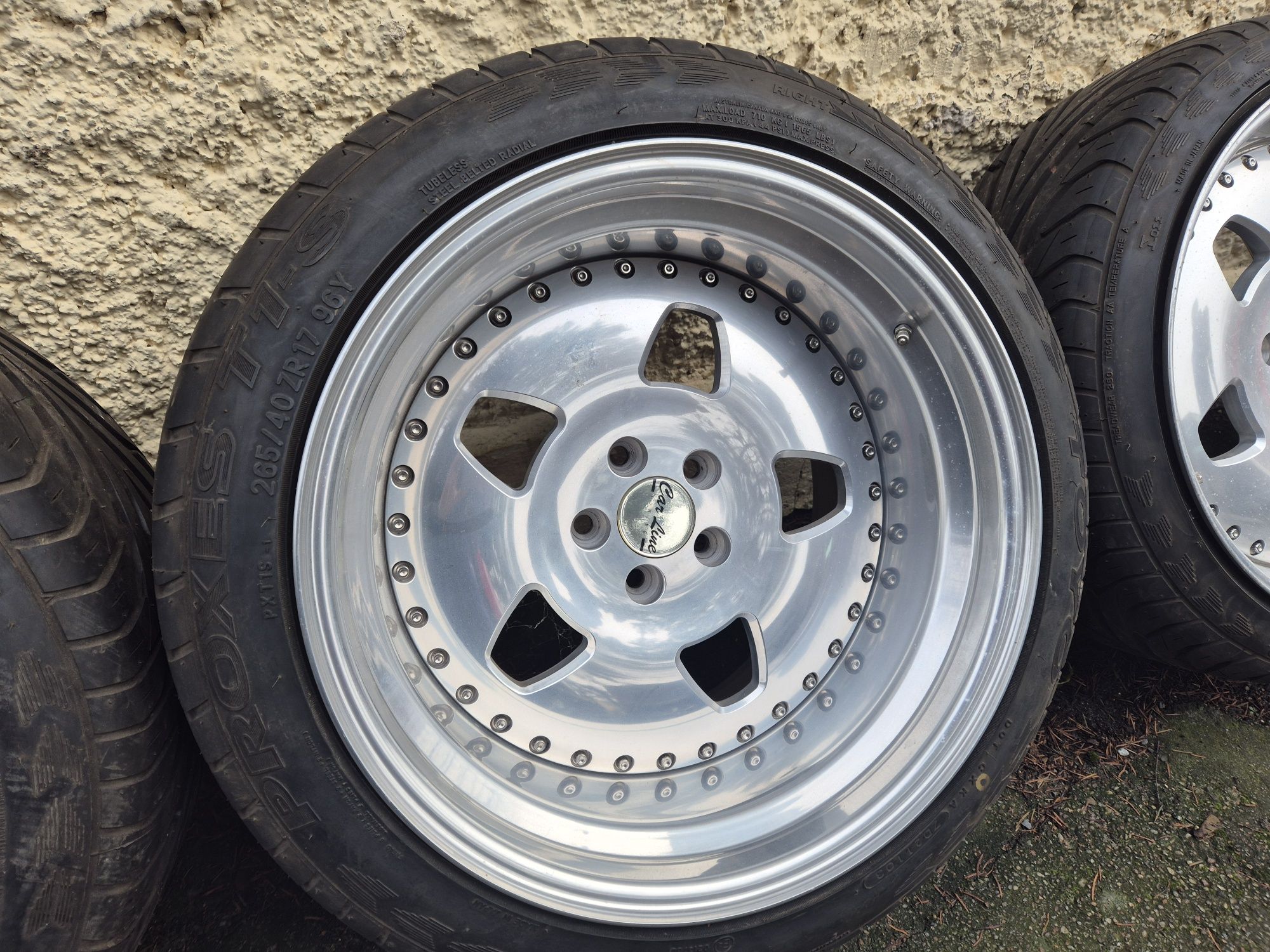 Dynatech Carline Cm10 3tlg 5x100 9j/11j et38/0 17" Artec Custom