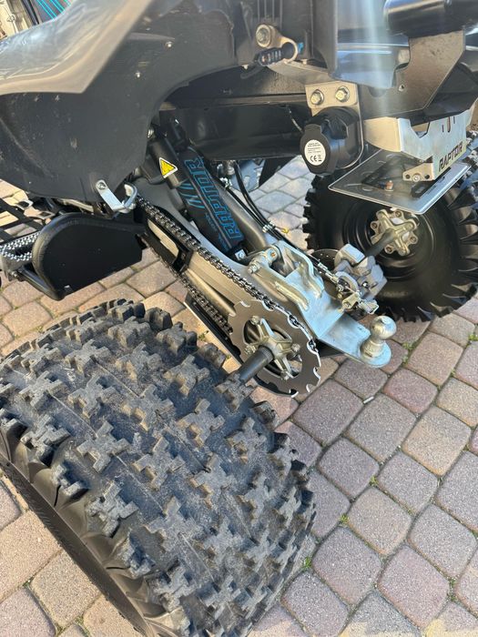 Raptor 700 idealny stan zarejestrowany 2 osoby