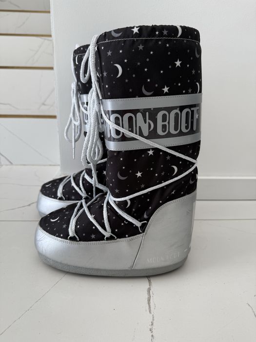 Moon Boot śniegowce dziewczęce buty zimowe wodoodporne 35-38 bdb