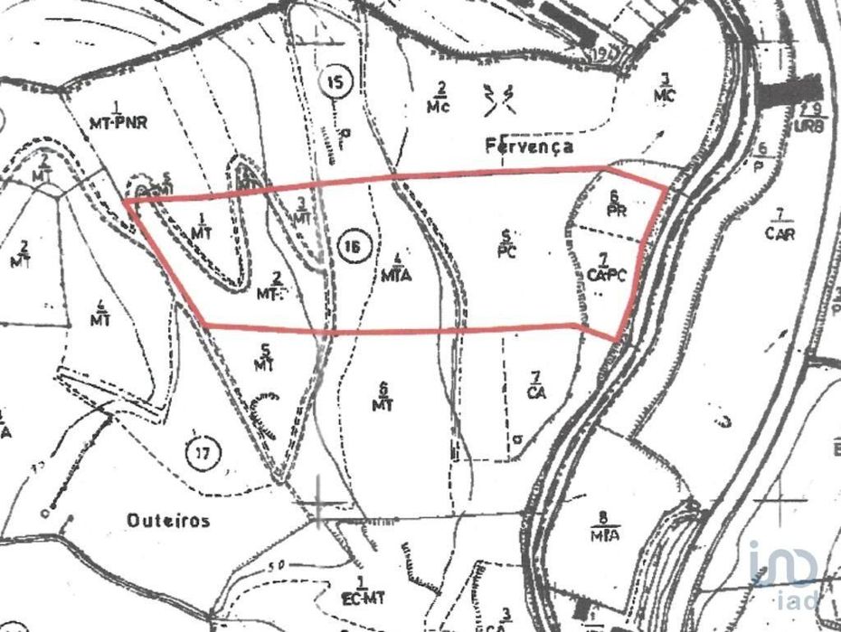 Terreno em Alcobaça e Vestiaria de 12200,00 m2