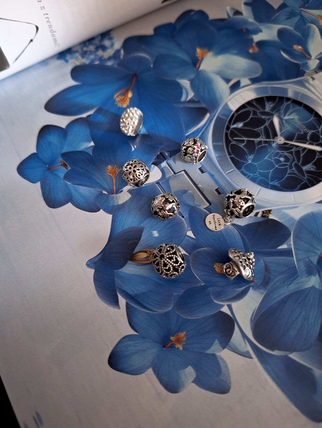 NOWY Charm's charms ażurowy zawieszka do Pandora PREZENT