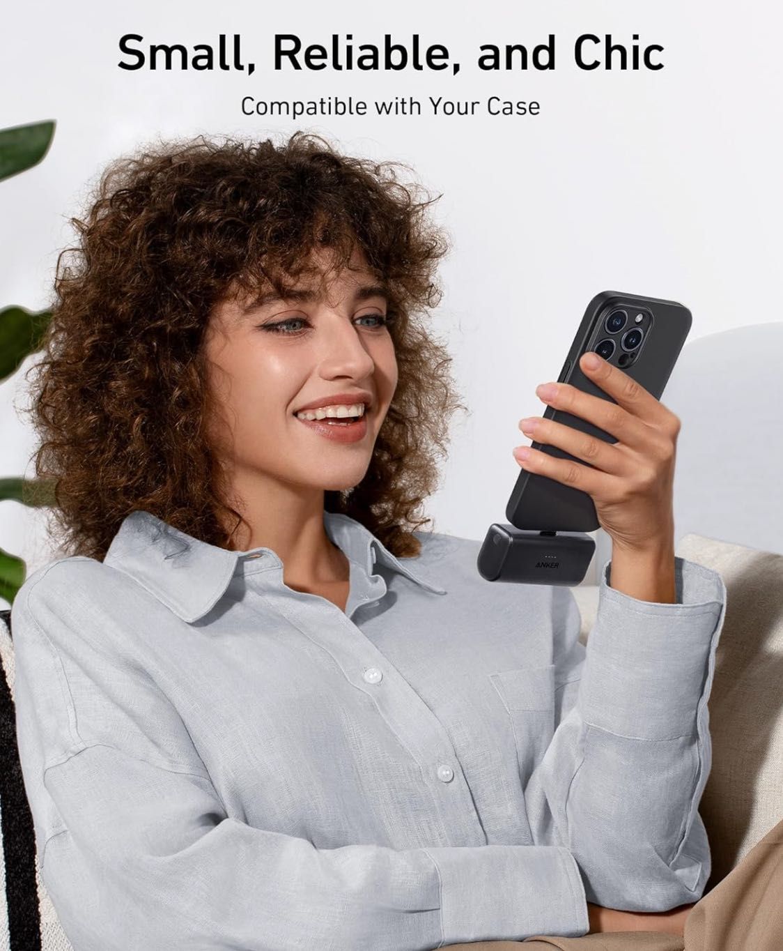 Павербанк Anker Nano Power Bank із роз’ємом USB-C 22.5W 5000 mAh NEW