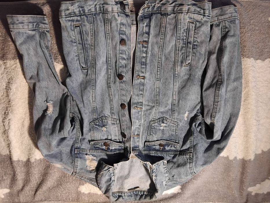 Джинсова куртка для дівчат ,  жіноча 164