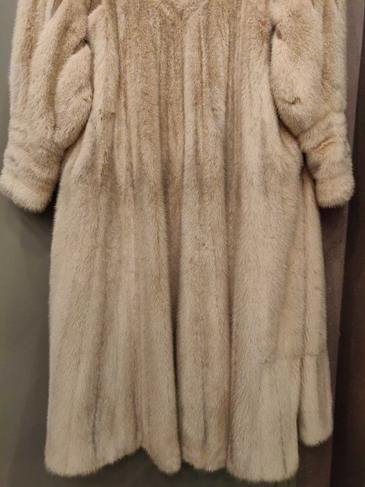 Eleganckie futro z norek