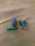 Bonecos Kinder Surpresa Trolls e Smurfs