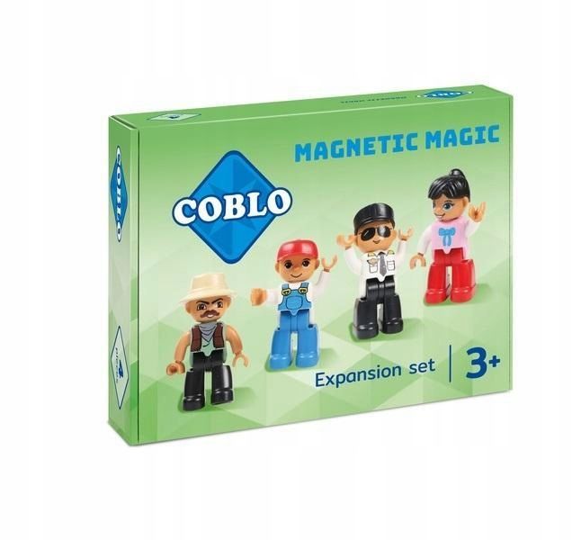 Magnetyczne Duże Ludziki 4 Sztuki, Coblo