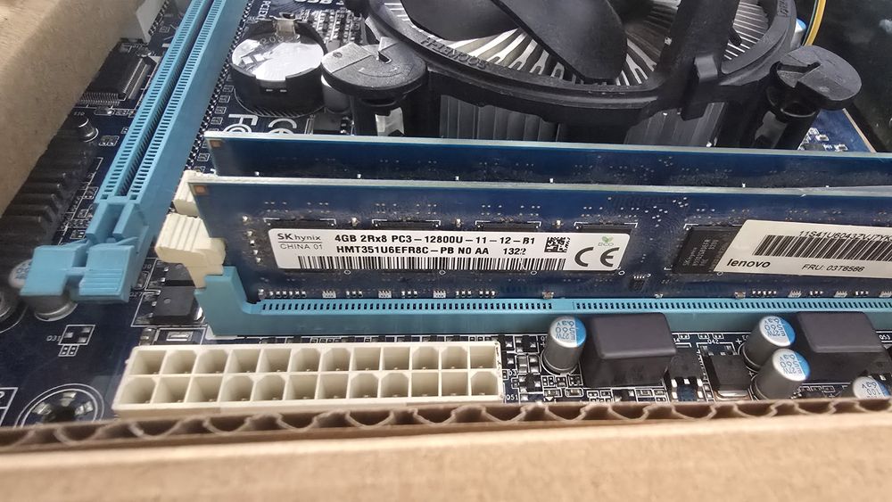Płyta główna z procesorem Intel i 8 gb ram