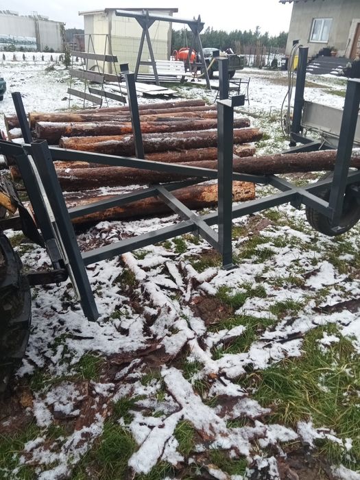 Wózek do wywozu drewna