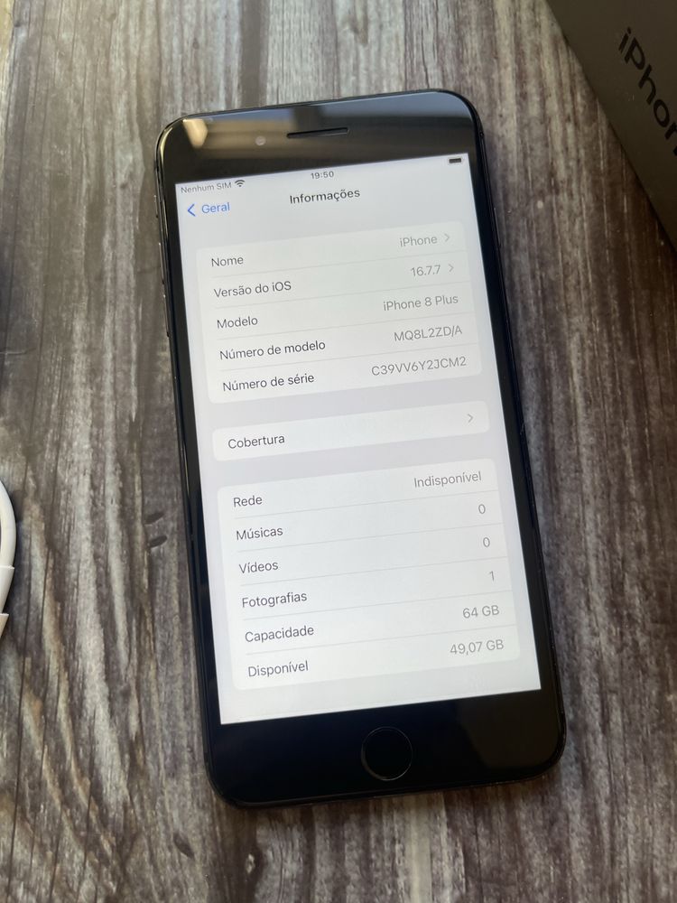  IPhone 8 Plus GB Space-Gray Desbloqueado