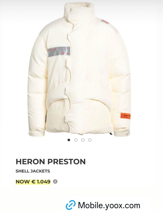 Heron Preston зимовий пуховик