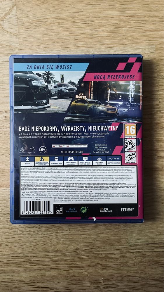 Need For Speed Heat PL PS4 PS5