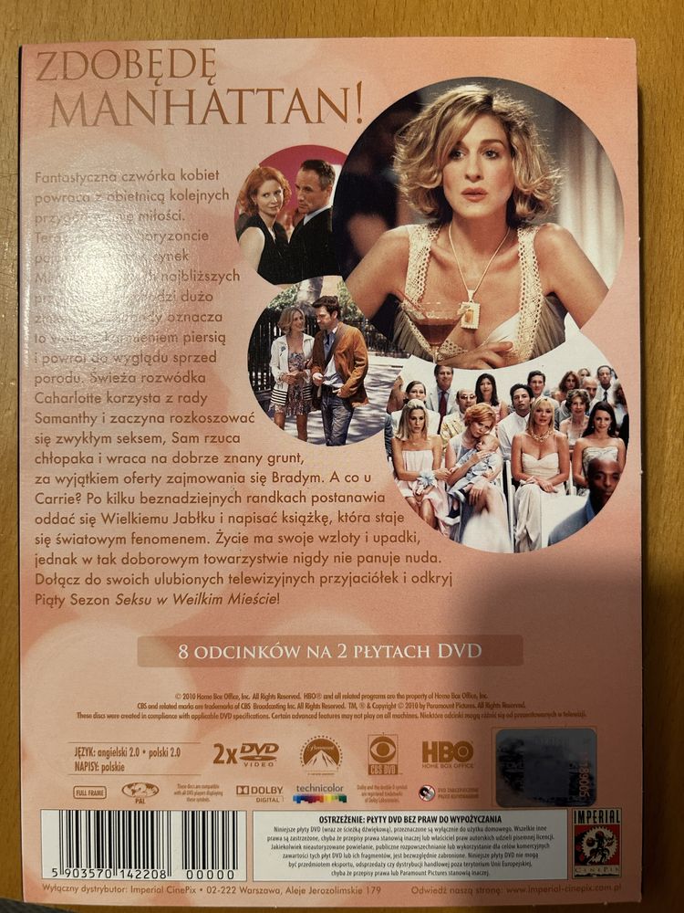 Sex and the city DVD sezon 5
