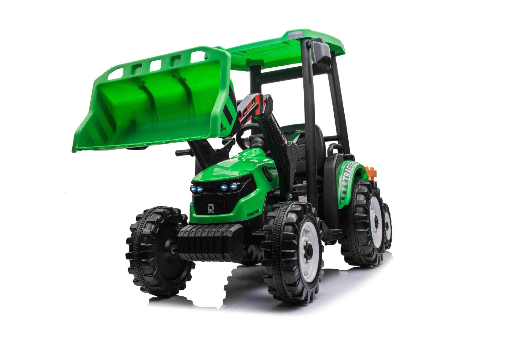 Traktor na akumulator Z Przyczepą 2 x 200W MEGA 24V/7Ah Traktor D68