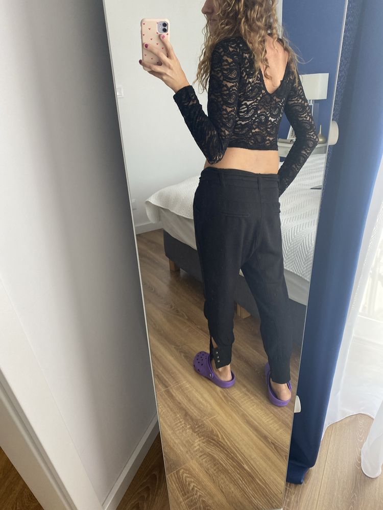 Top H&M xs koronkowy