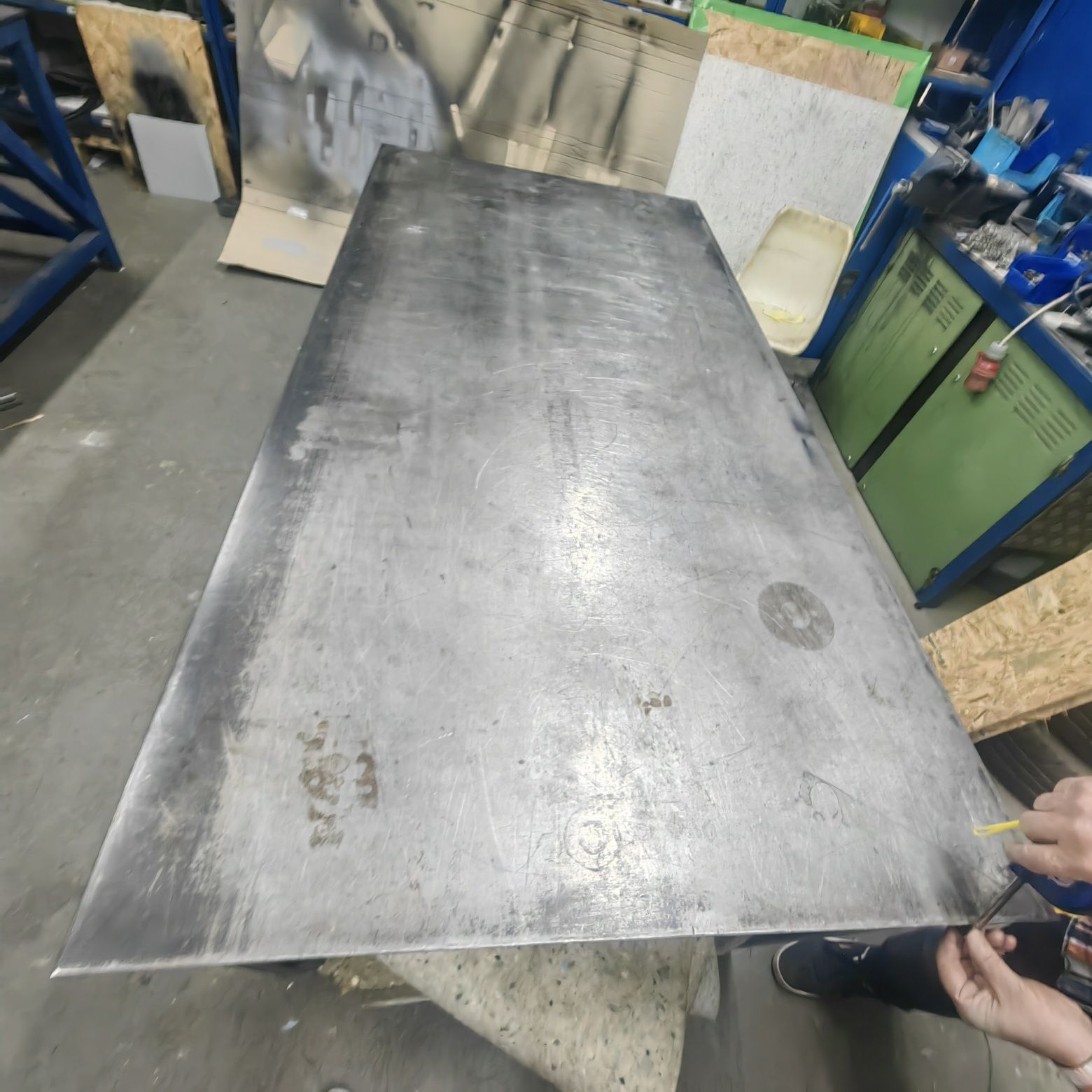 stół montażowy 1000mm na 2000 mm
