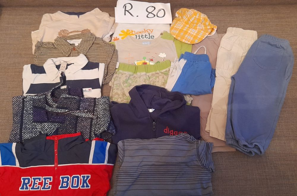 Paka - Ubranka rozmiar 80 spodnie bluzy t/s