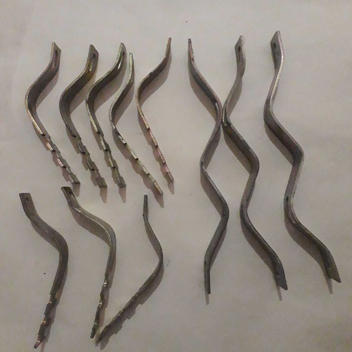 крепежные пластины 11 шт.