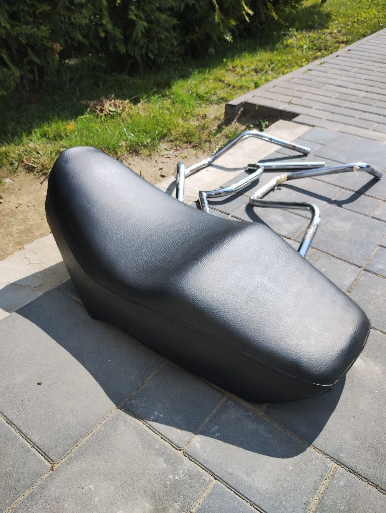 Siedzenie do motocykla Yamaha Sr 250 i kierownice