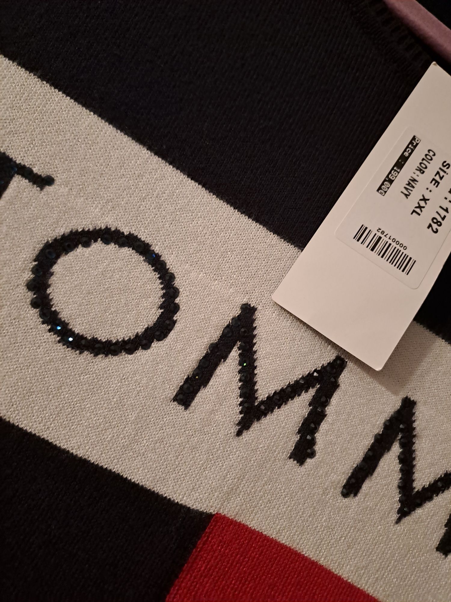 Sweter sukienka Tommy Hilfiger m/l