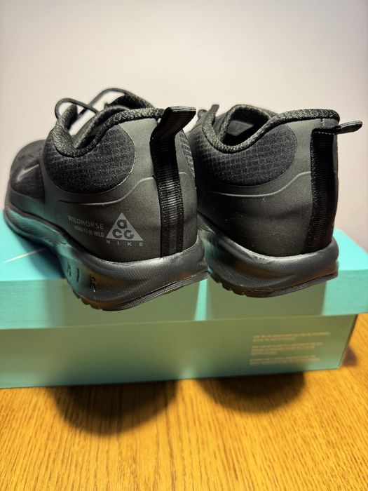 Термо Кросівки Nike ACG Air Gore tex Black черевики чорні