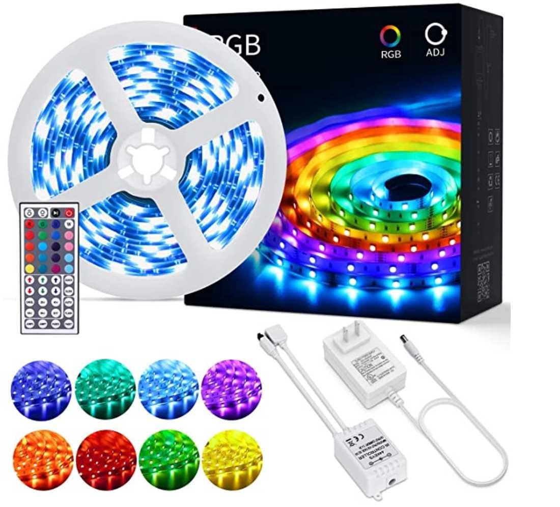 Fita LED RGB p/ TV (5 m) **nova**