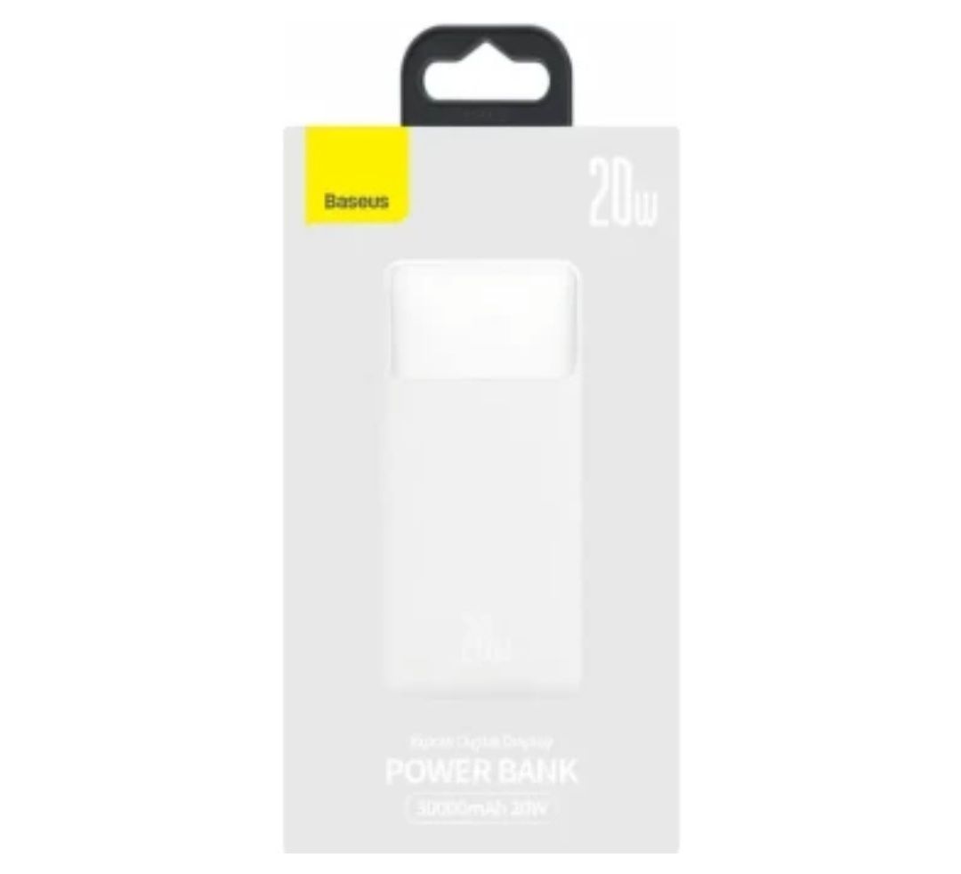 Power Bank Baseus Bipow 20W 30000mAh (PPBD050402) білий